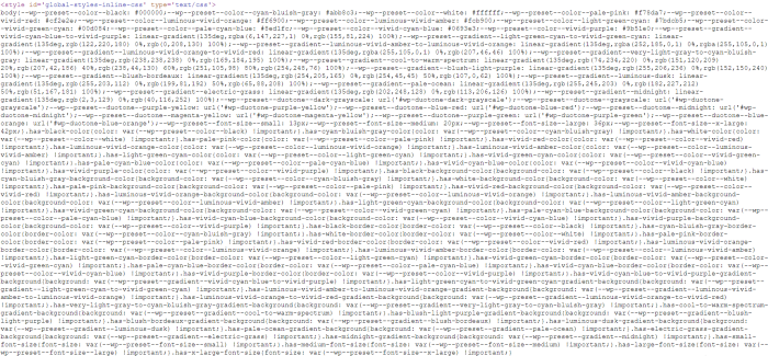 我网站每个页面查看源代码 顶部都有一串不明白的代码-WordPress主题模板-zibll子比主题