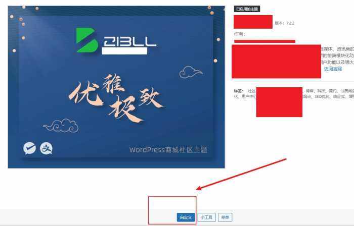 wordpress主题无法渲染自定义界面-WordPress主题模板-zibll子比主题