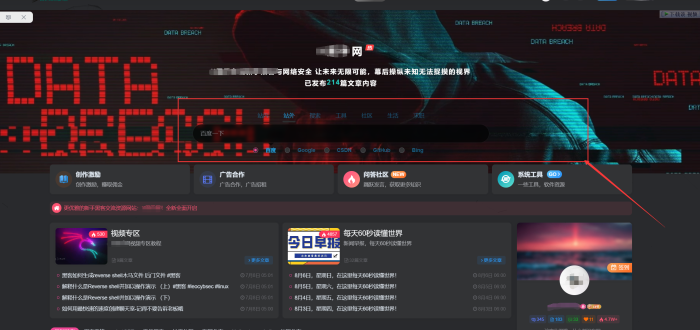 关于首页站内站外搜索框求助交流-WordPress主题模板-zibll子比主题