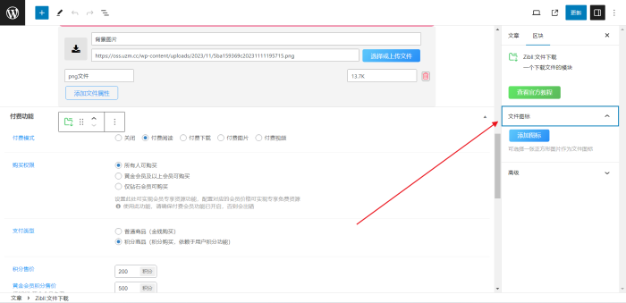 好像现在下载图标不可以设置了有谁知道是怎么回事-WordPress主题模板-zibll子比主题