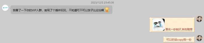 子比VIP入群验证插件开源加强版-WordPress主题模板-zibll子比主题