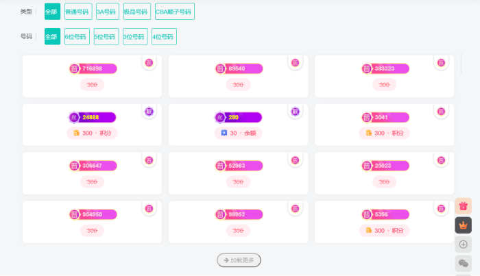 子比主题靓号插件【可体验】-WordPress主题模板-zibll子比主题