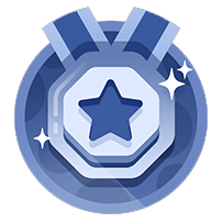 勋章徽章图标（用于签到/分享/创造等）4个-WordPress主题模板-zibll子比主题