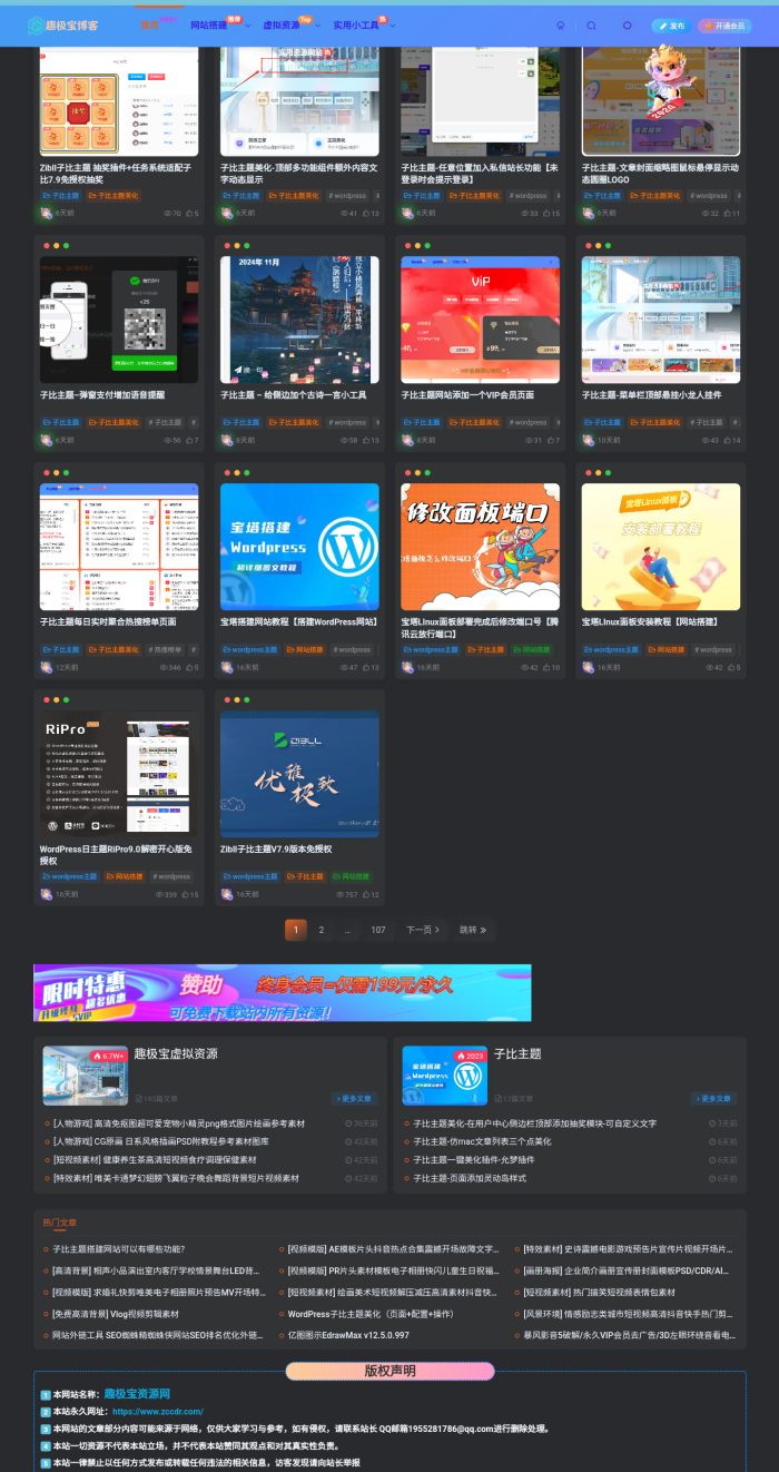 id: 37246 违规公示-WordPress主题模板-zibll子比主题