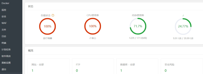 不启用子比主题就不卡 一启用主题就满载这是什么问题？-WordPress主题模板-zibll子比主题