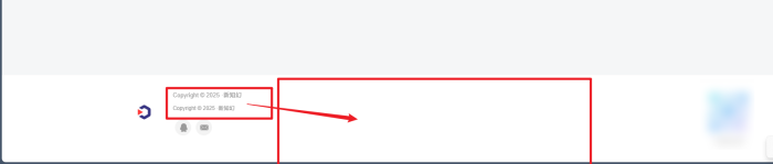 子比页脚全跑到左边去了-WordPress主题模板-zibll子比主题