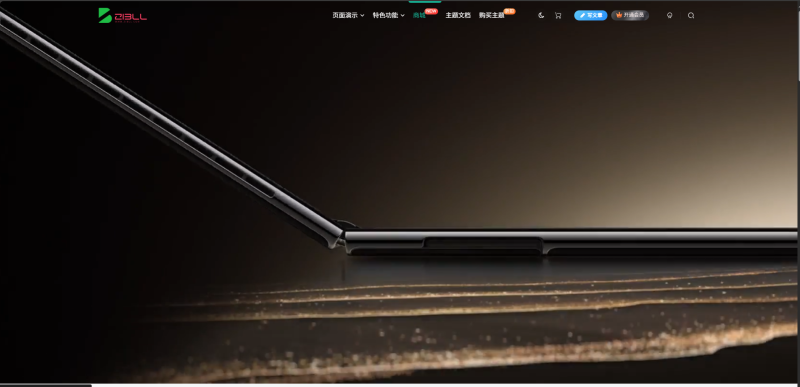 商城页面怎么做这样的全屏背景-WordPress主题模板-zibll子比主题