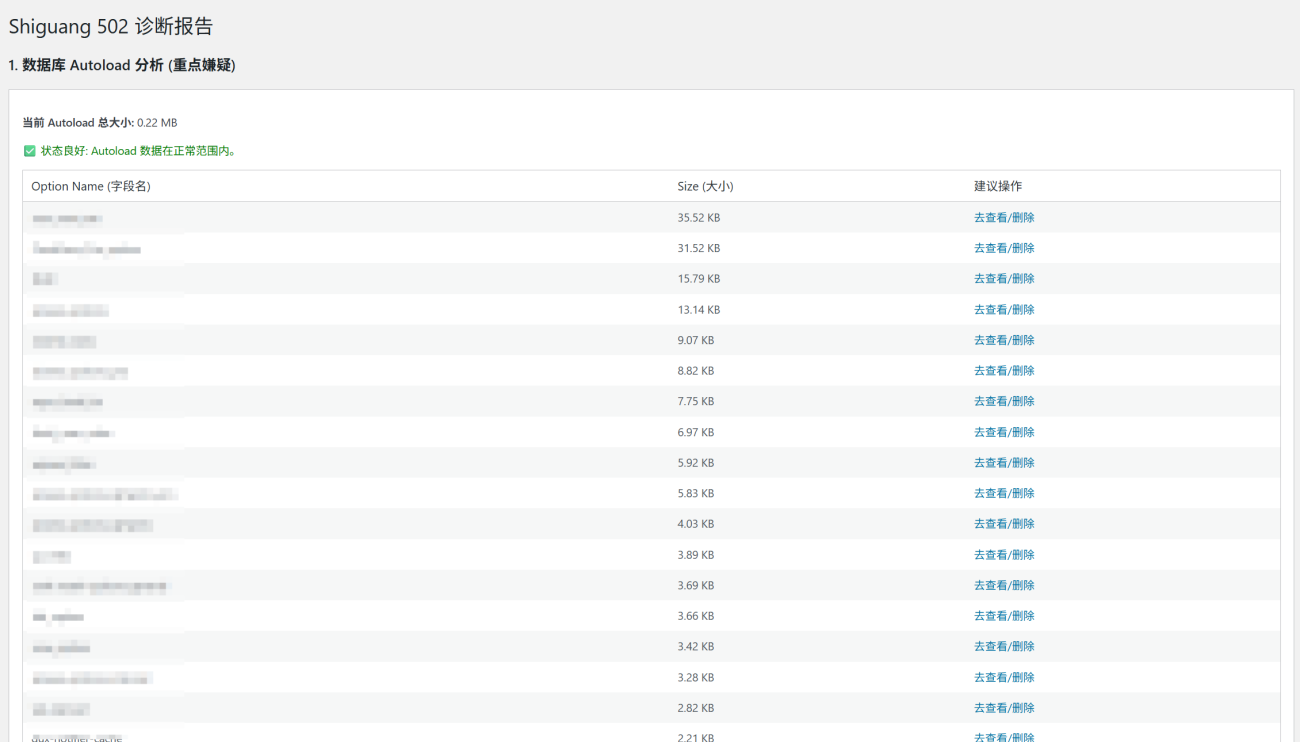 写了个简单的插件，可以排查数据库造成的网站报错502问题-WordPress主题模板-zibll子比主题
