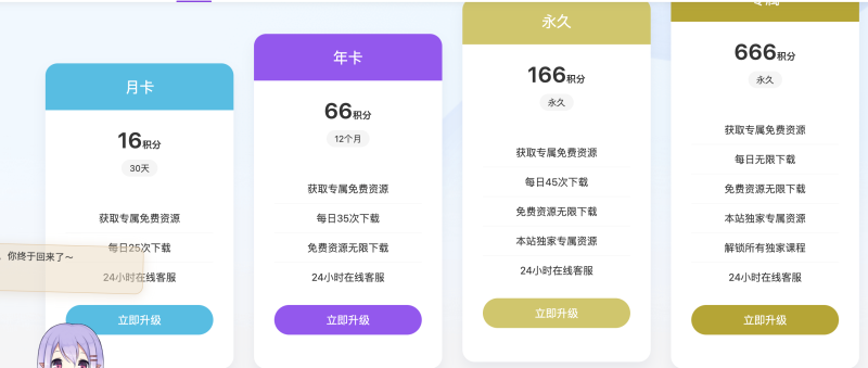 如何设置会员开通区块-WordPress主题模板-zibll子比主题