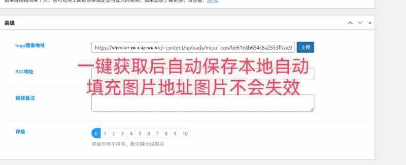 友链申请实现前后台一键获取网站TDK信息功能代码-WordPress主题模板-zibll子比主题