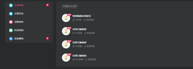 Zibll任务中心——站长实现创收新思路-WordPress主题模板-zibll子比主题